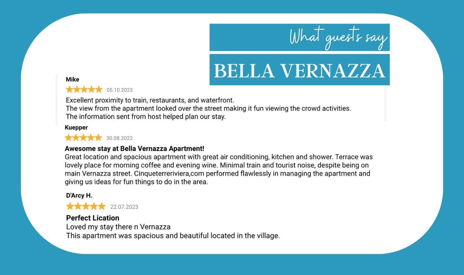 Ferienwohnung Bella Vernazza Exterior foto